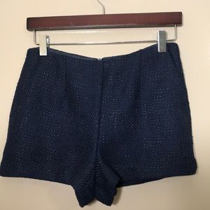 Forever 21 blue shorts with pockets.